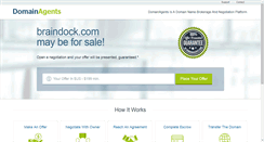 Desktop Screenshot of braindock.com